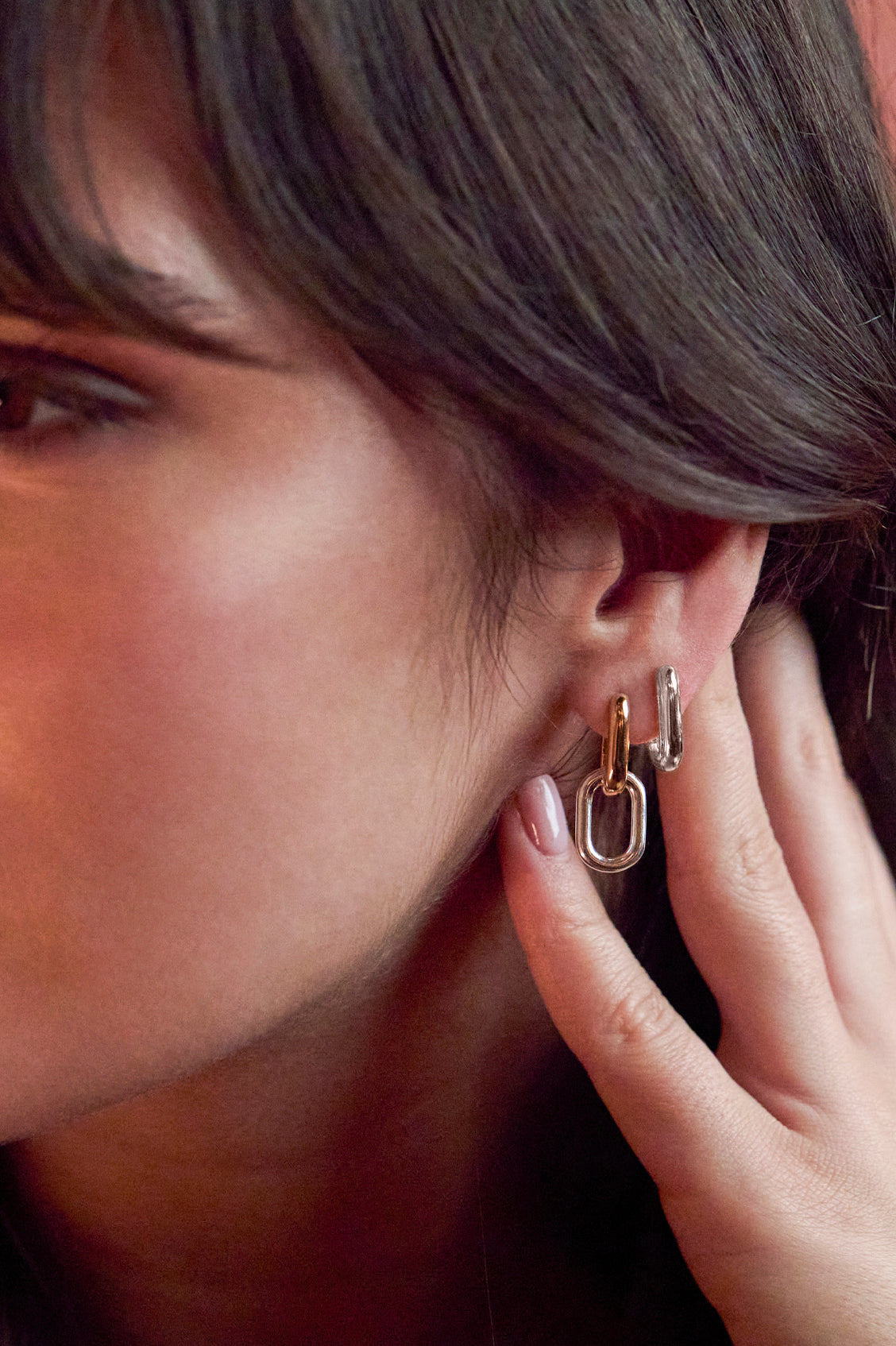 Ridged Hinge Hoops - Durable Stainless Steel Earrings for Women | Perfect for Everyday Wear, Parties & Special Occasions