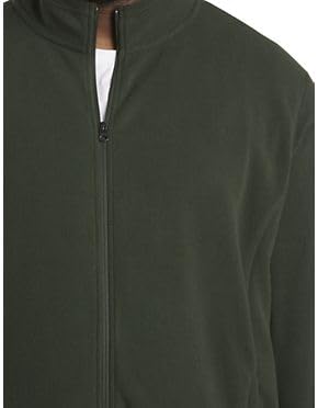 DXL Big & Tall Men's Full-Zip Polar Fleece Jacket - Warm Winter Outerwear for Plus Size Gentlemen | Perfect for Outdoor Activities, Casual Wear & Cold Weather Protection