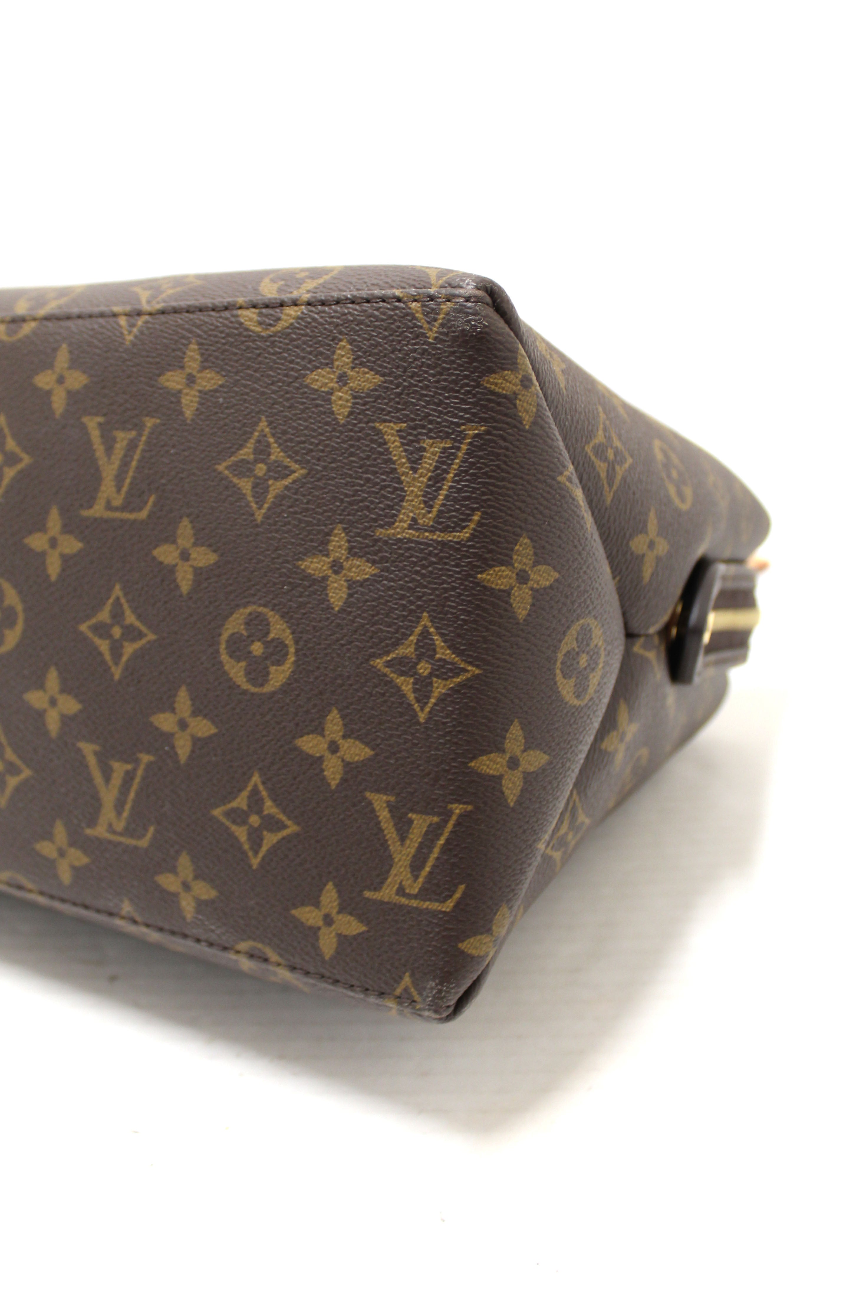 Authentic Louis Vuitton Grand Palais Tote Bag - Classic Monogram Canvas, Luxury Designer Handbag for Women, Perfect for Work, Travel & Everyday Use