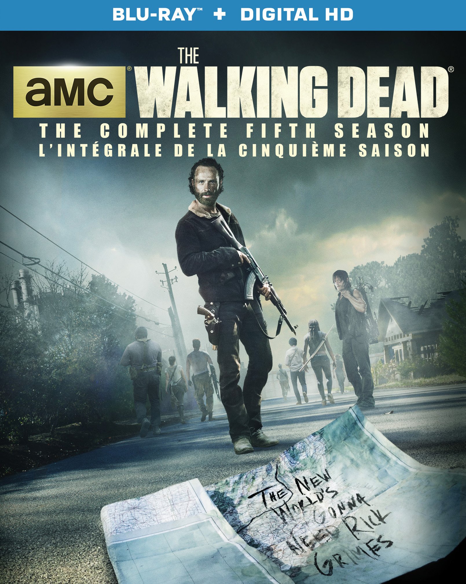 The Walking Dead Season 5 DVD Box Set - Complete TV Series Collection | Horror, Drama, Post-Apocalyptic Show | Perfect for Fans & Collectors | Great for Movie Nights & Gift Giving