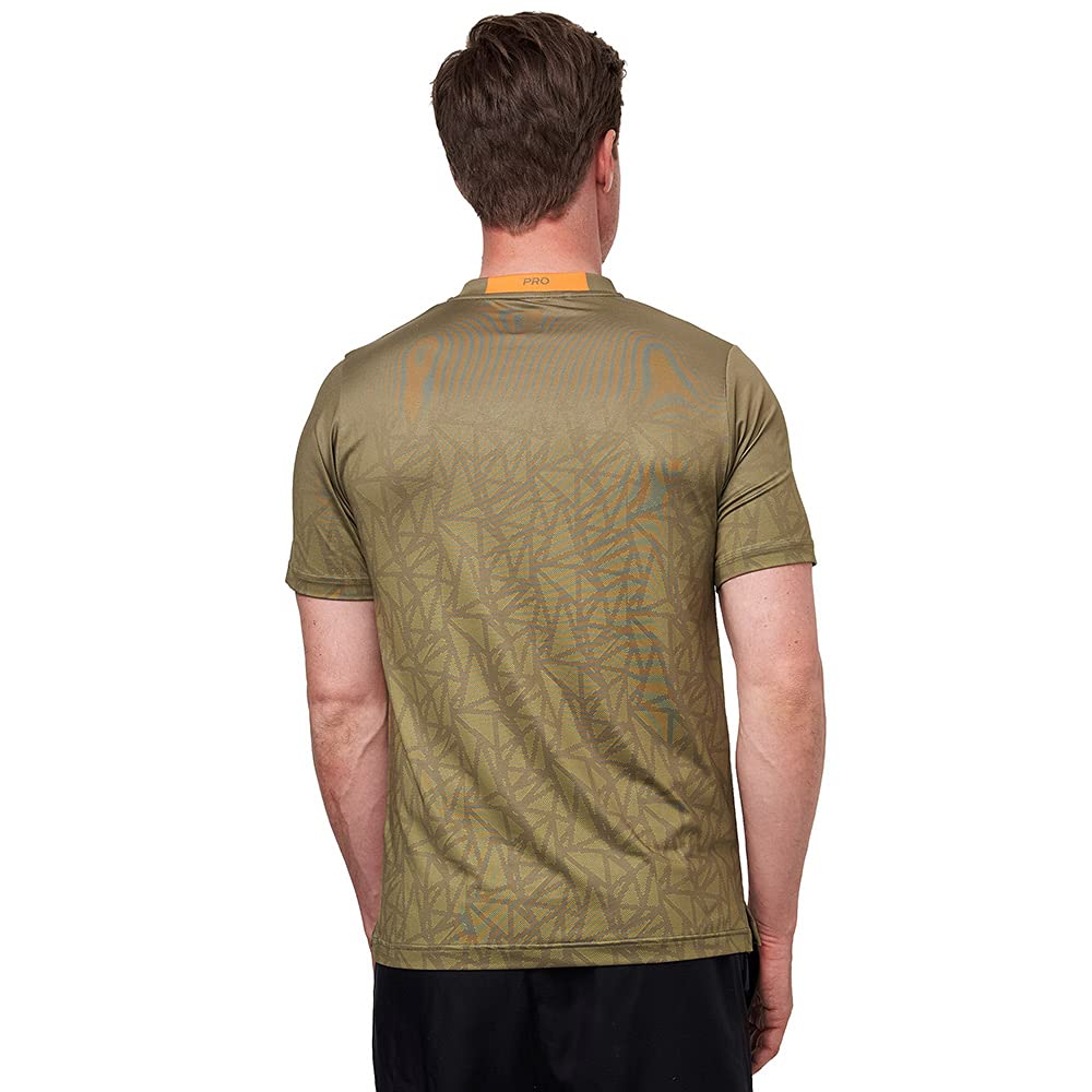 Breathable Butterfly Men's Athletic Shirt - Quick Dry Performance Workout Tee for Running, Gym & Outdoor Sports
