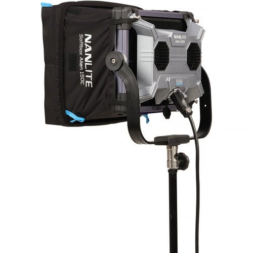 Nanlite Alien 150C RGBWW LED Panel with Softbox & Eggcrate - Professional Studio Lighting for Photography, Videography, and Live Streaming