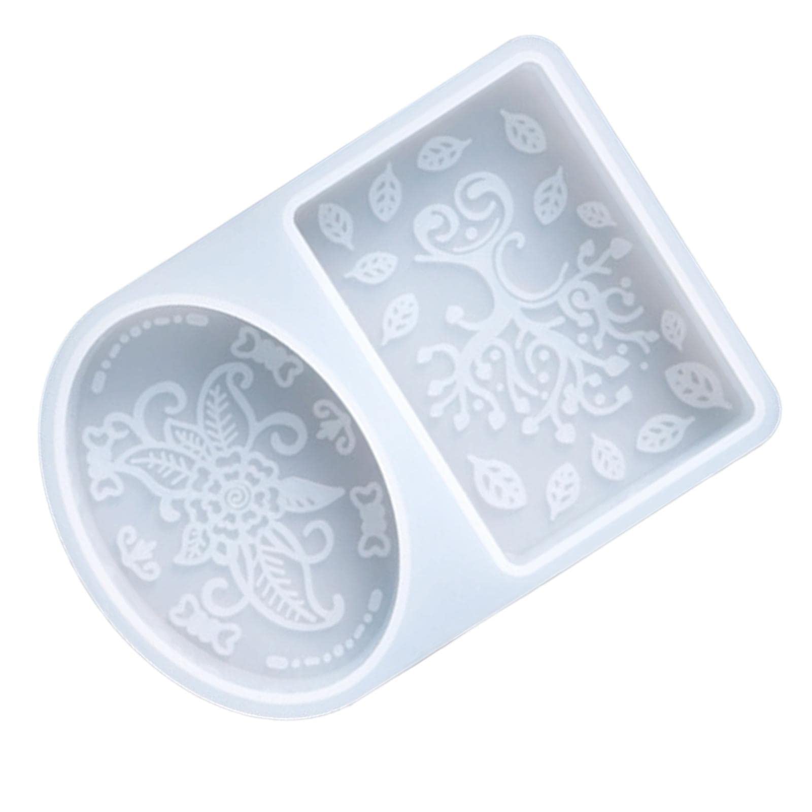 Harilla Silicone Western Flower Soap Mold for Soap Making - 2-Cavity Rectangle Soap Making Supplies for DIY Handmade Soaps, Bath Bombs & Candles - Perfect for Home Crafting, Spa Gifts & Bathroom Decor