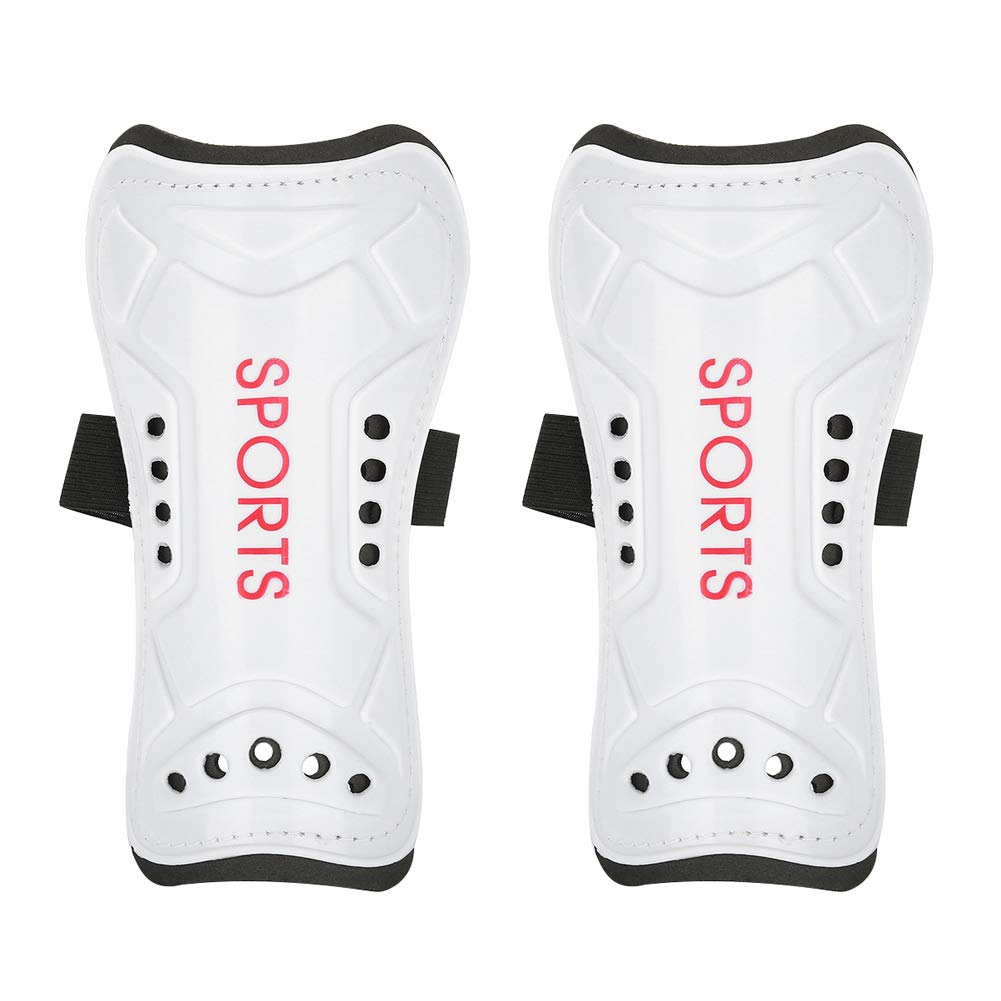 Adjustable Soccer Shin Guards for Kids - Pair of Youth Football Leg Protectors with Straps for Boys & Girls - Perfect for Training, Games & Injury Protection