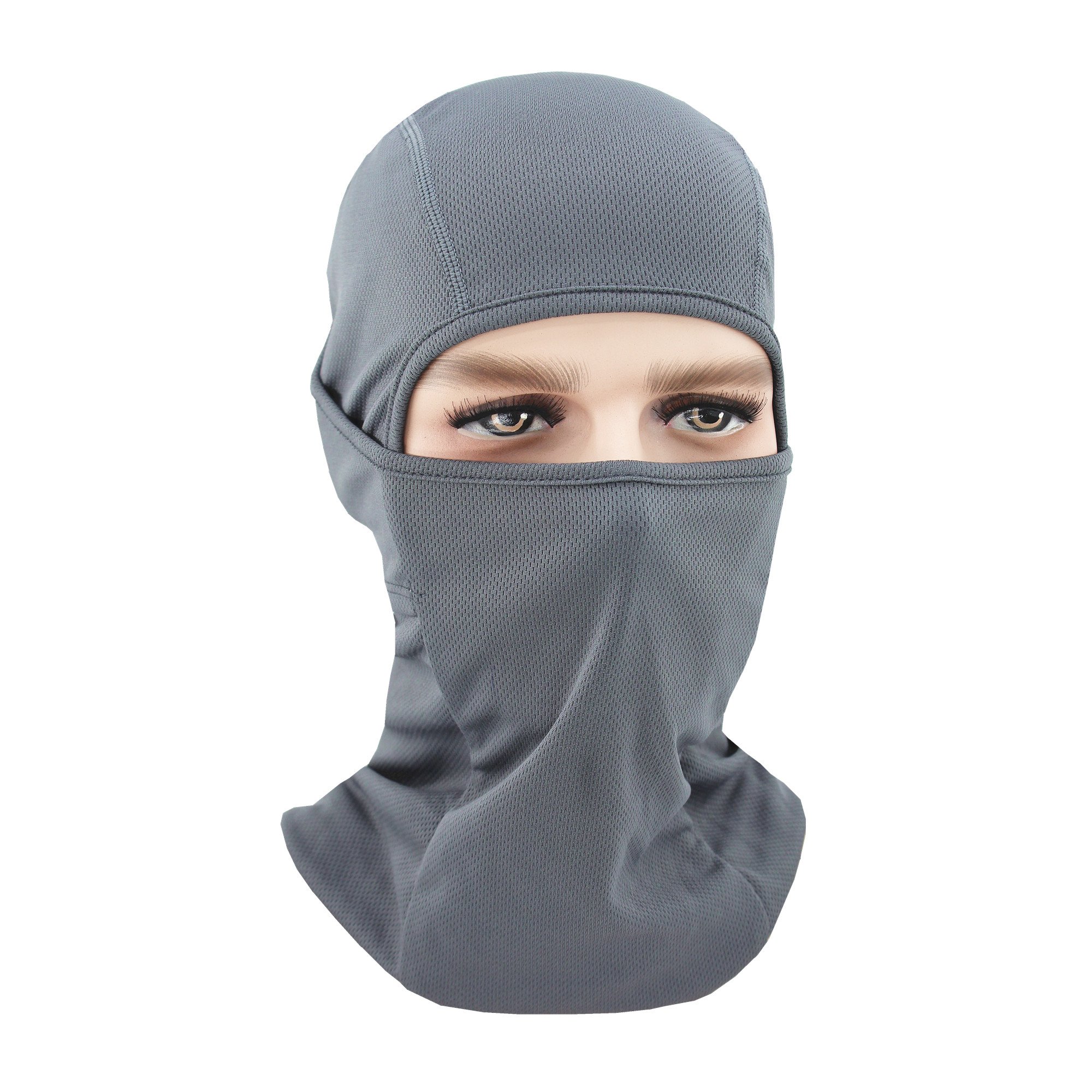 Breathable Camouflage Ski Mask Balaclava for Men - Windproof, Dustproof Long Neck Face Cover for Skiing, Snowboarding & Outdoor Activities