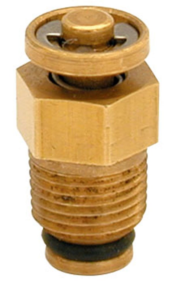 Moroso 63765 Air Bleed Valve - High Performance Brass Air Release Valve for Hydronic Heating Systems | Perfect for Radiators, Boilers & HVAC Systems