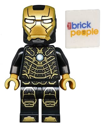 LEGO Avengers Endgame Iron Man Mark 41 Armor Minifigure - Official Marvel Superhero Building Toy for Kids & Collectors - Perfect for Play, Display & Gifts