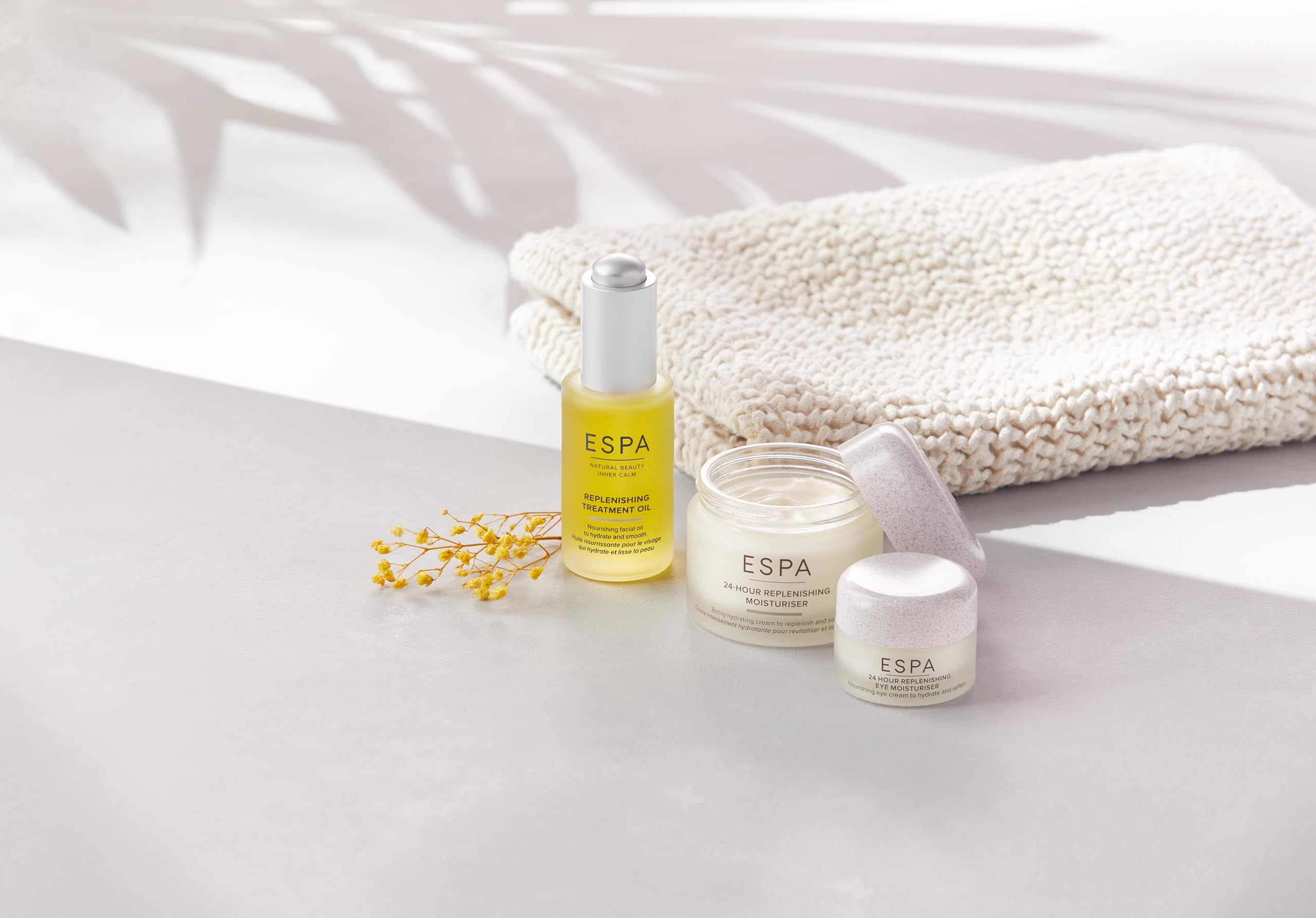 ESPA Replenishing Treatment Oil 30ml - Hydrating & Smoothing Facial Oil for Dry Skin | Nighttime Skincare Routine & Anti-Aging Moisturizer