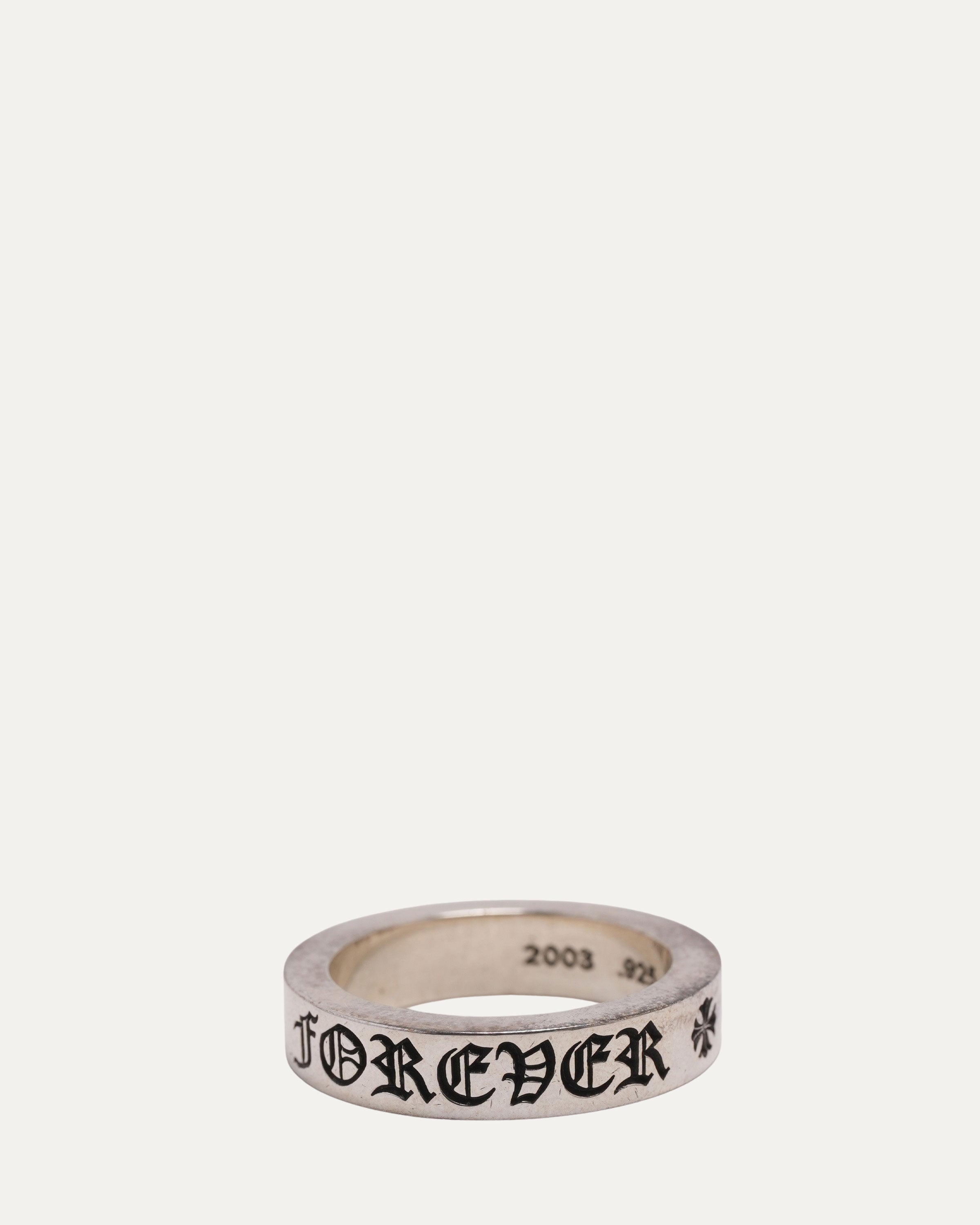 6mm CH Forever Spacer Ring - Stainless Steel Stackable Ring for Women & Men, Perfect for Layering, Gifting & Everyday Wear