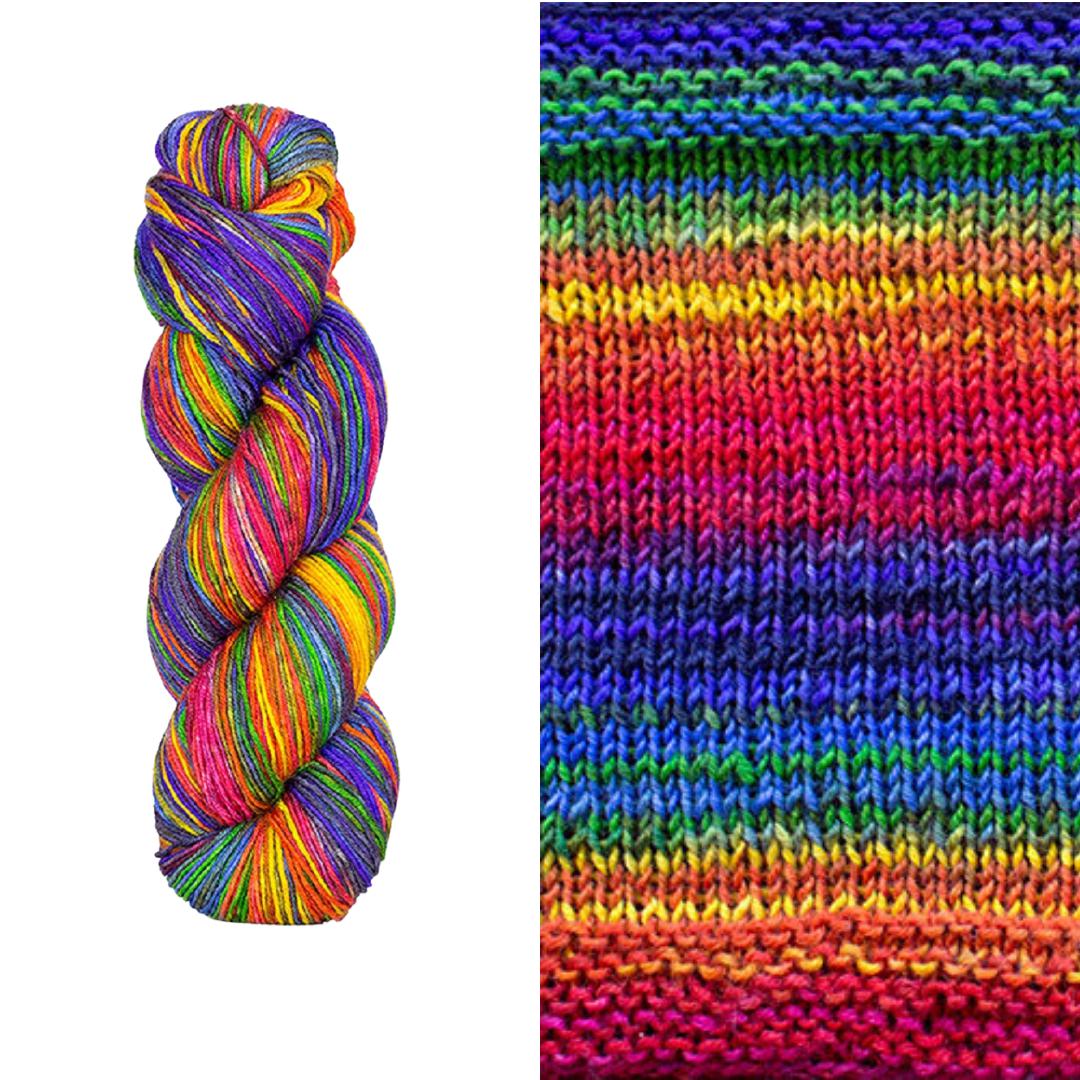 Anica Shawl Knitting Kit - DIY Yarn Art with Garter Stitch for Beginners | Perfect for Cozy Winter Scarves, Handmade Gifts & Relaxing Crafts