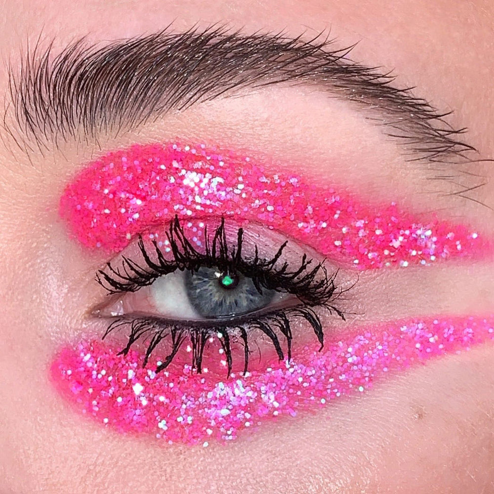Lemonhead Hollyweird Glowjam - Highlighter Makeup for Face & Body - Glow in The Dark Neon UV Party Makeup for Festivals, Raves, and Halloween