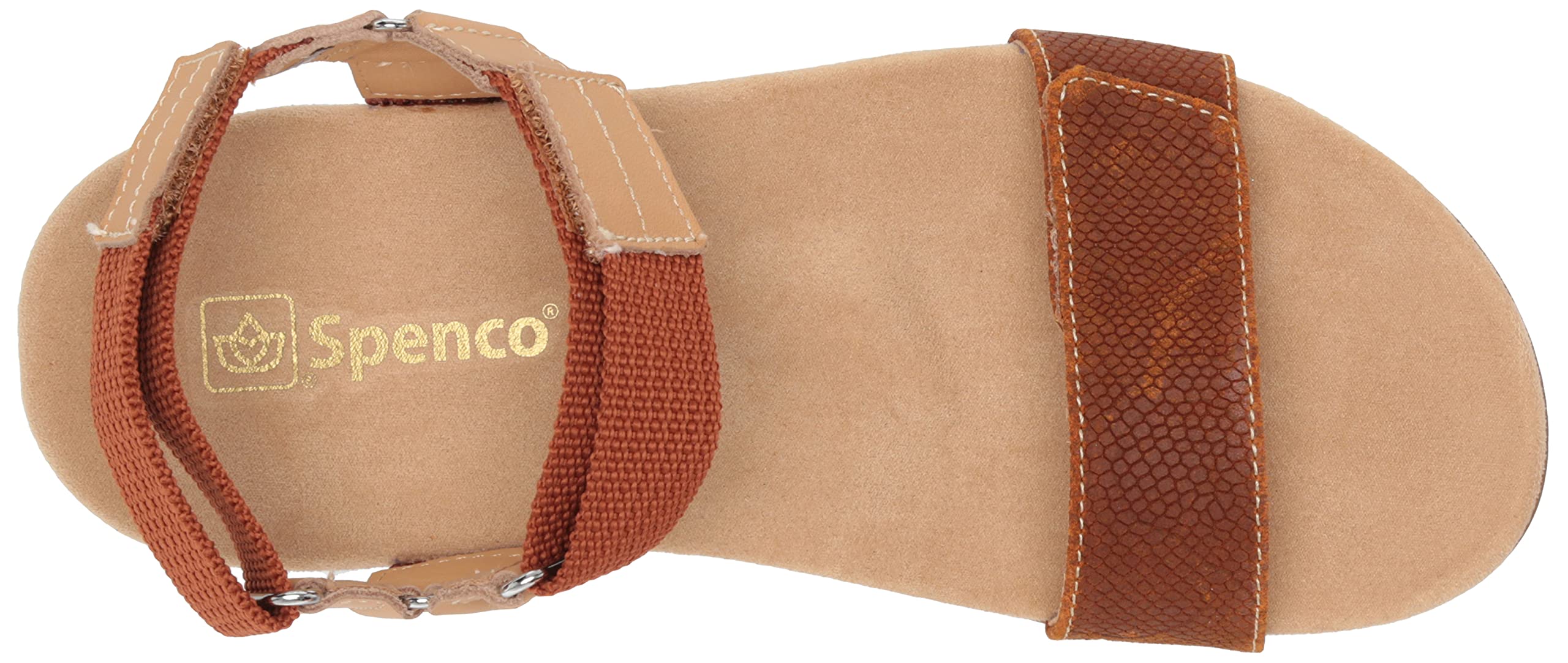 Spencos Women's Comfortable Arch Support Sandals - Breathable & Cushioned for Walking, Travel & Outdoor Activities