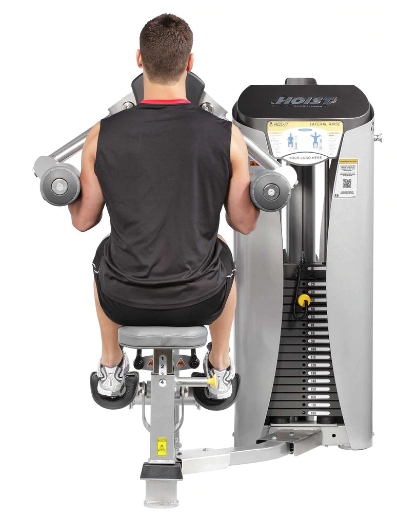 RS 1502 Lateral Raise Machine - Premium Gym Equipment for Shoulder Workouts | Perfect for Home & Commercial Gyms | Strength Training & Muscle Building