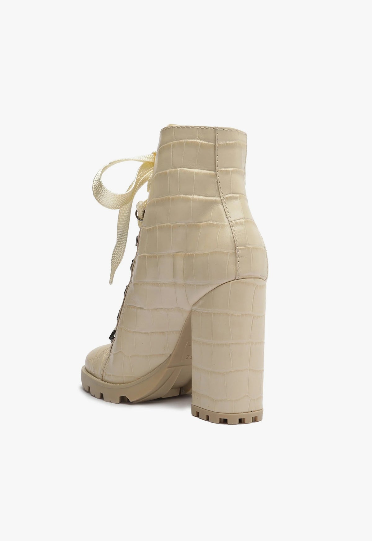 Zhara Women's Crocodile Embossed Leather Ankle Boots - Stylish Pointed Toe Booties for Fall/Winter, Office & Night Out