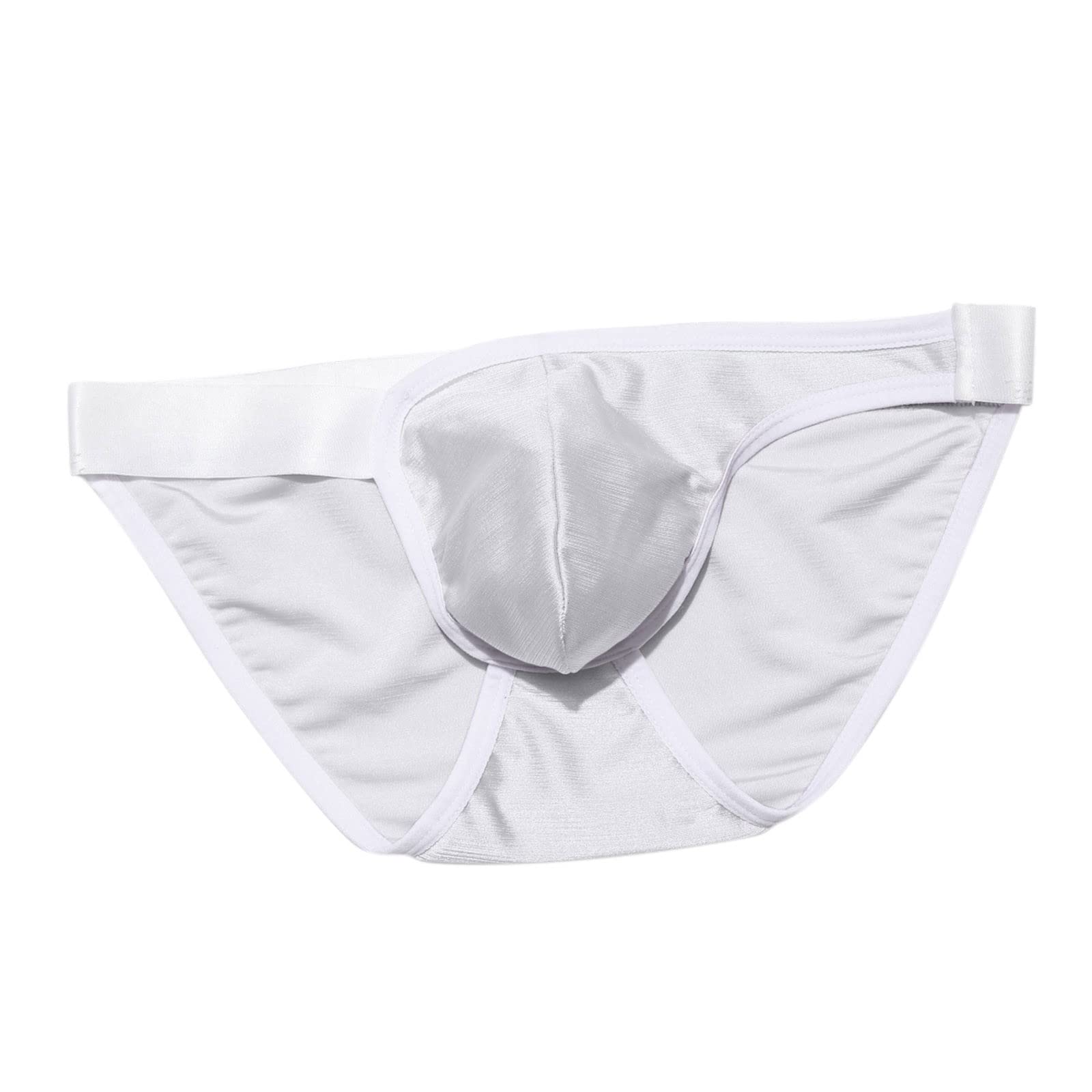 **Men's Comfortable Brief Underwear - Breathable Cotton Solid Boxers with Pouch for Daily Wear, Workout & Lounge**