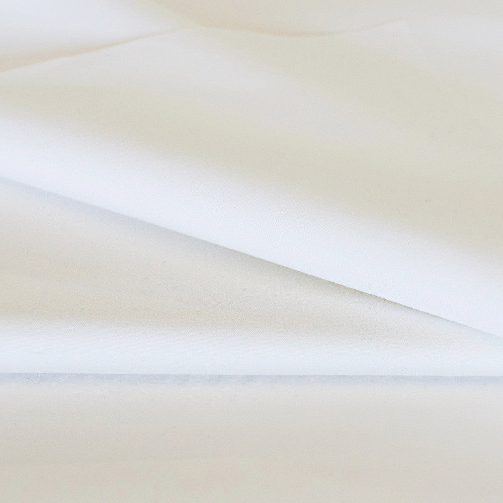 Lining Fabric - Blackout White Curtain Lining for Bedroom & Living Room - Blocks Light & Enhances Privacy