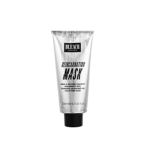 BLEACH LONDON Reincarnation Mask - Nutrient Rich Hair Treatment for Dry, Damaged, Bleached or Colored Hair | Vegan & Cruelty Free | 6.7 fl oz | Deep Conditioning for Salon-Quality Results at Home