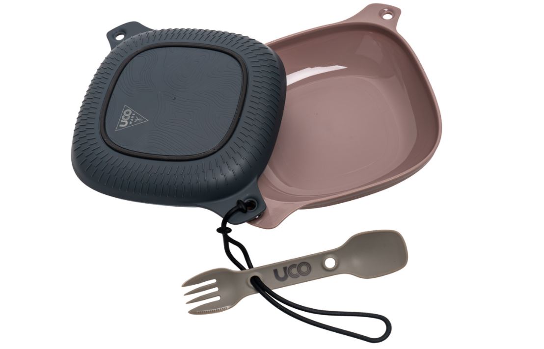 4 Piece Camping Mess Kit - Lightweight & Durable Outdoor Dinnerware Set for Hiking, Backpacking, and Picnics