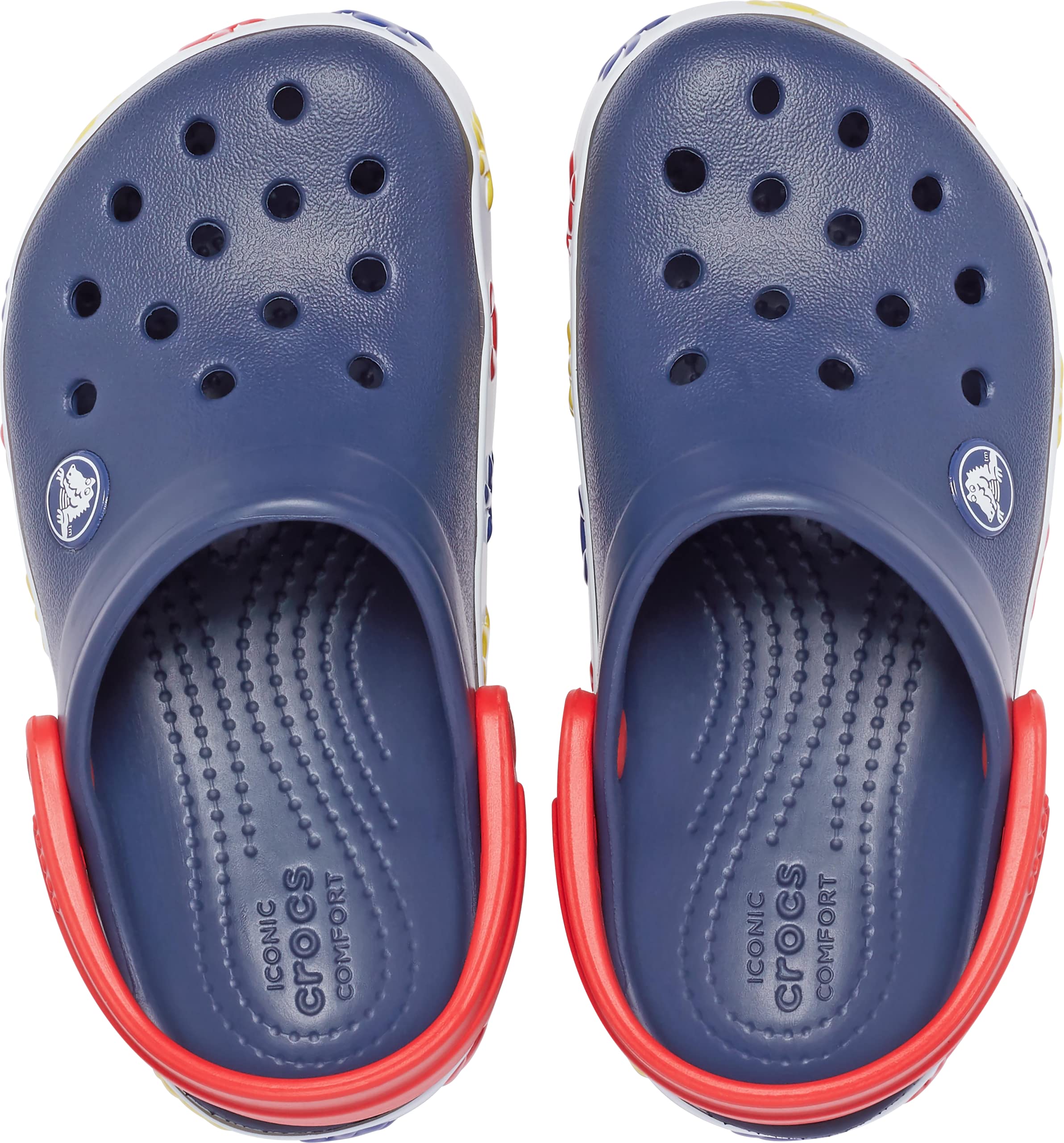 Crocs Unisex-Child Disney Mickey and Minnie Mouse Light Up Clogs | Comfortable Kids' Shoes for Playtime, School & Outdoor Activities