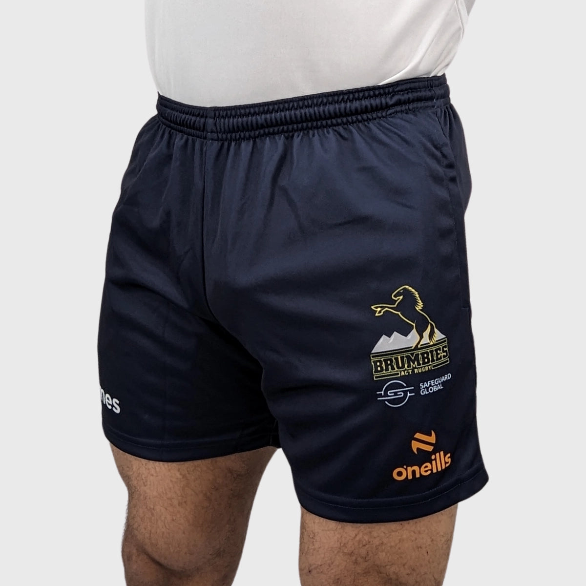 O'Neill's Brumbies Men's Gym Workout Shorts - Lightweight Quick-Dry Training Shorts for Running, Basketball & Fitness | Perfect for Gym, Sports & Outdoor Activities