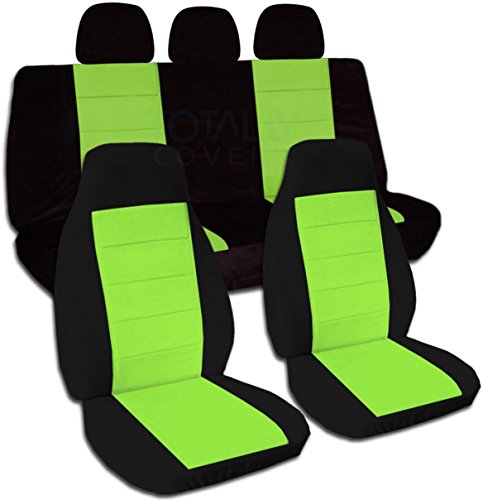 Black and Lime Green