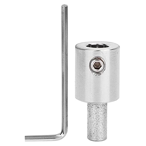 Premium MGB14 Diamond Grinding Bit for Ceramic, Glass & Stone - Silver Abrasive Tool for Edge Grinding | Portable Mini Glass Grinder Accessory | Perfect for DIY Projects, Jewelry Making & Home Renovations