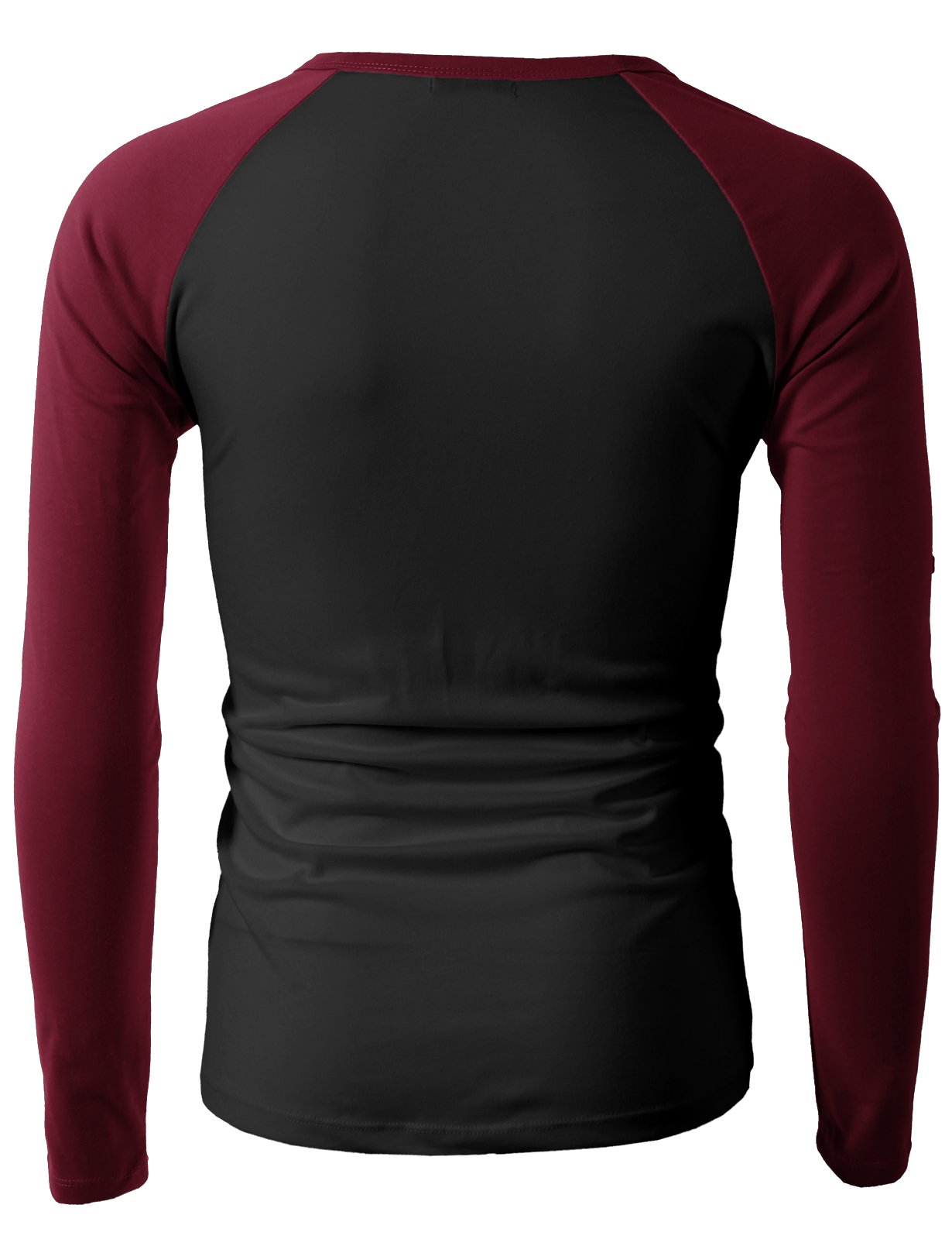 Men's Casual Slim Fit Henley T-Shirt - Raglan Long & 3/4 Sleeve Baseball Jersey Tee for Everyday Wear, Gym & Street Style