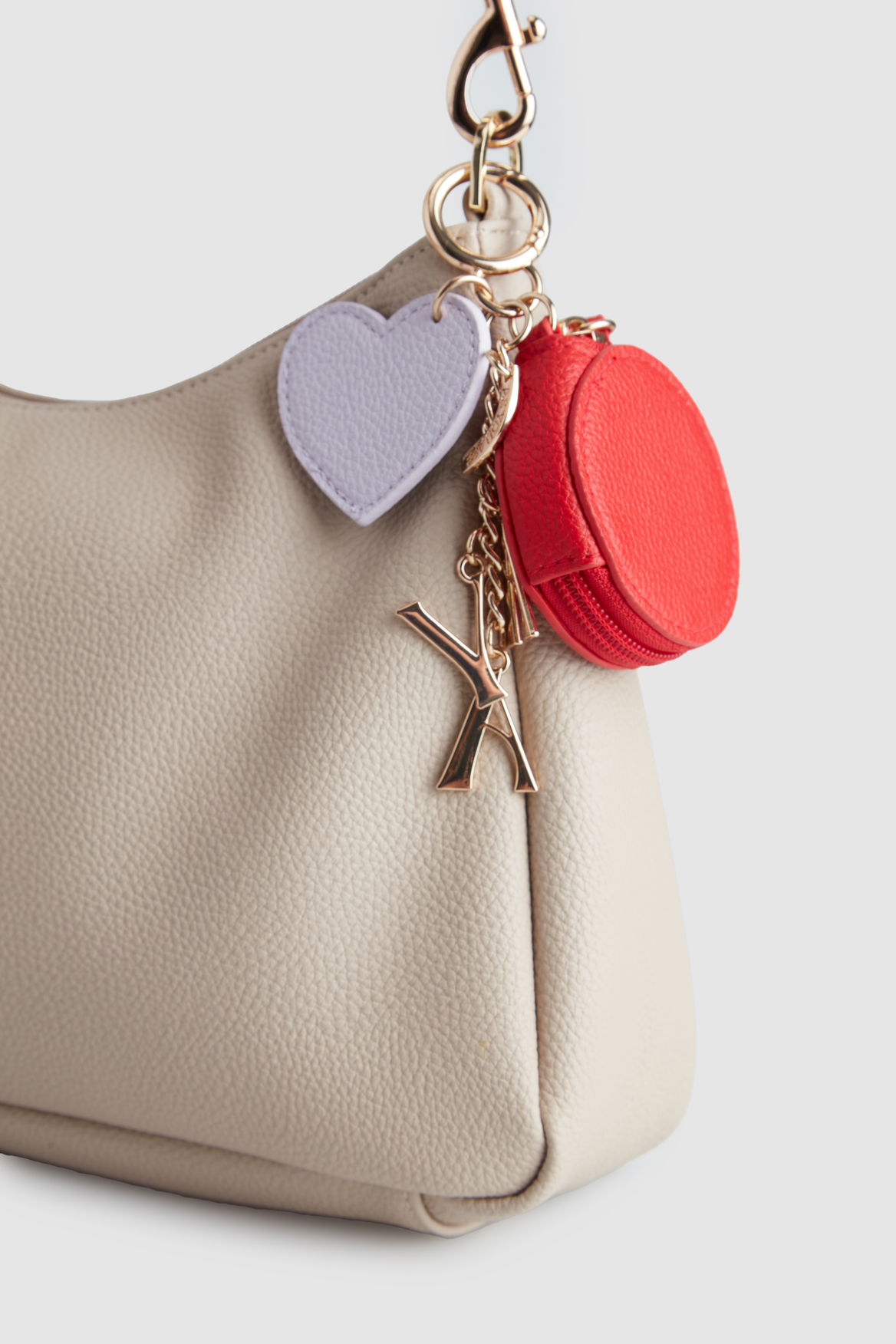 Stylish Coin Pouch Bag Charm - Small Leather Wallet for Coins & Keys - Perfect for Travel, Shopping, and Everyday Use