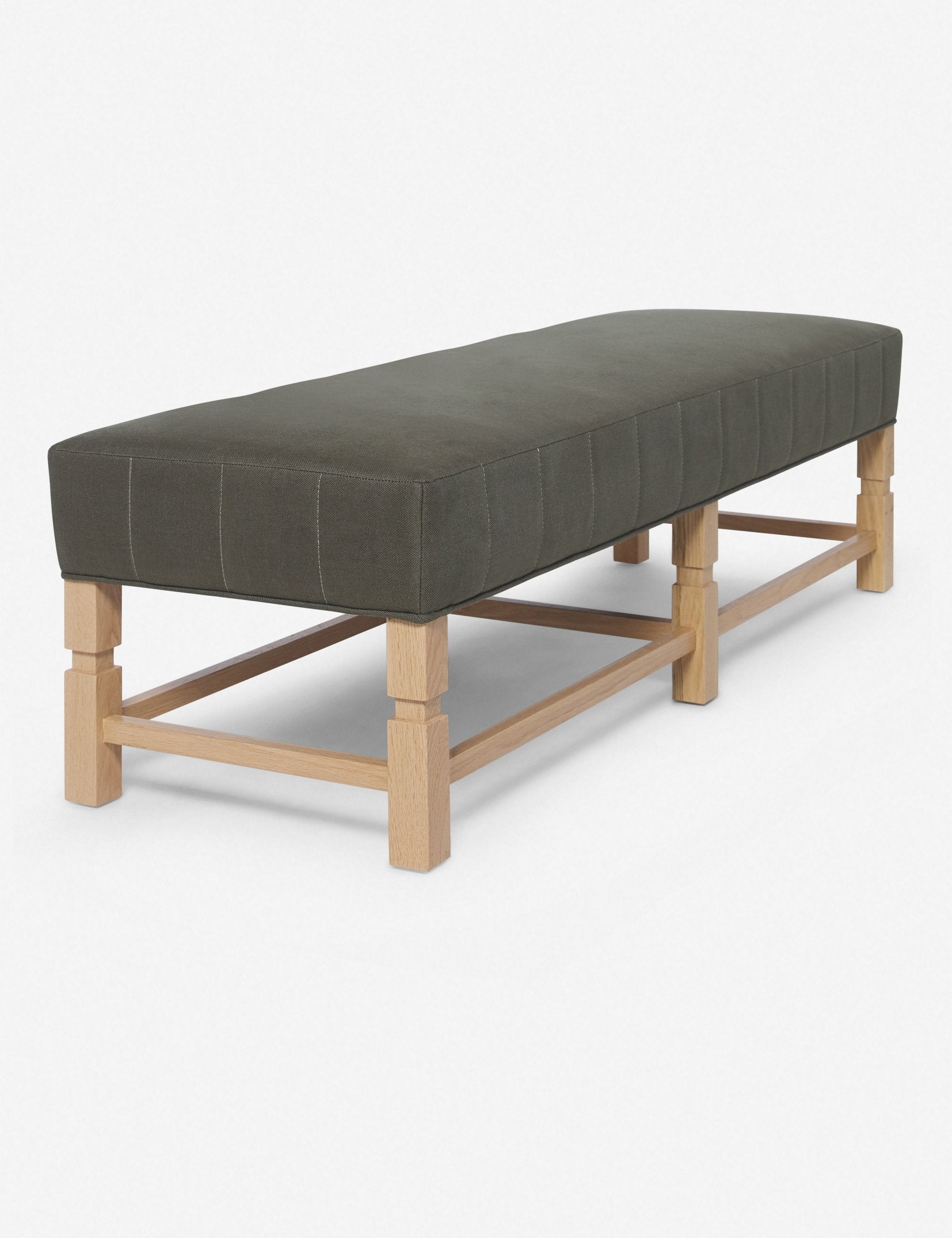 Ambleside Bench by Ginny Macdonald - Handcrafted Wooden Bench for Indoor & Outdoor Use - Perfect for Patio, Garden, or Entryway Decor