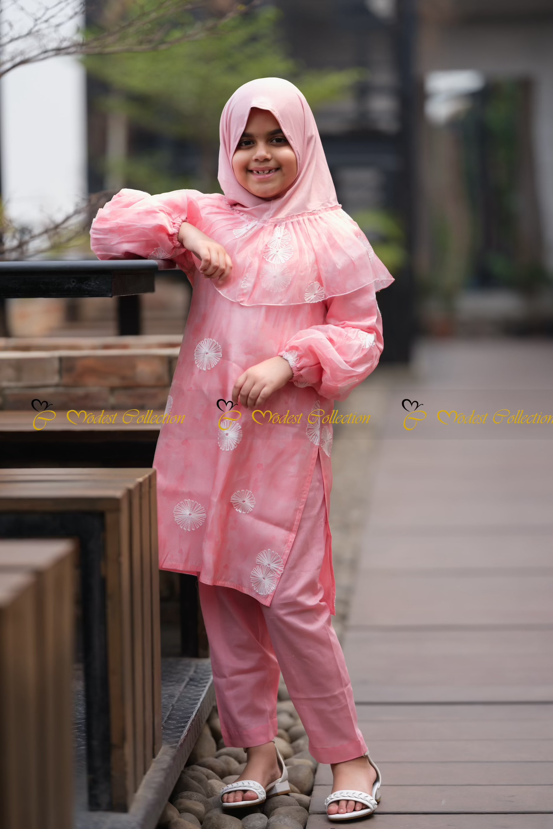 Little Candyfloss Dress for Girls - Fluffy Pink Party Dress for Birthday, Photo Shoots & Special Occasions