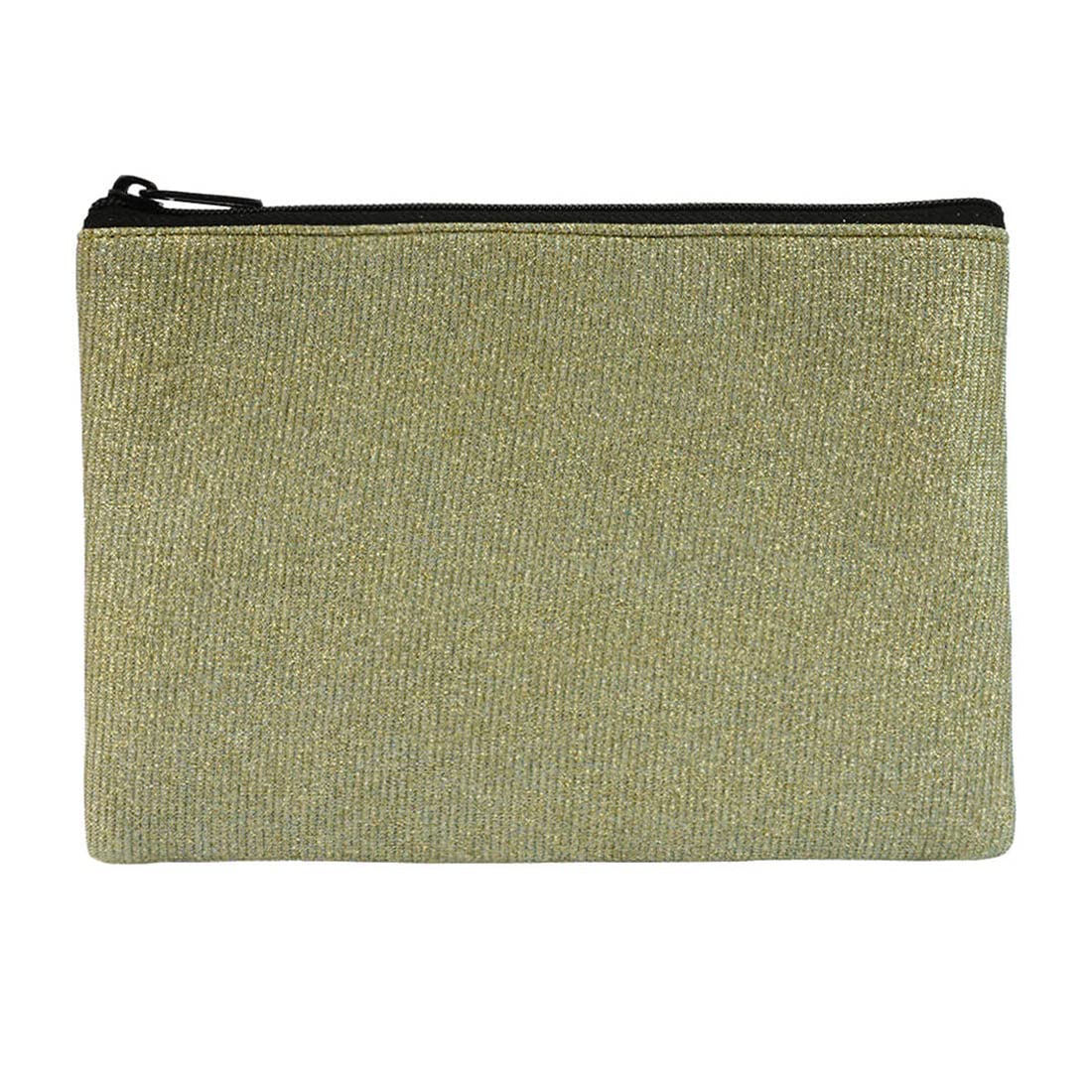 Crazyify Glittery Makeup Pouch - Waterproof Cosmetic Bag for Travel, Toiletry Organizer | Perfect for Makeup Storage, Gym Essentials & Vacation Trips | Trendy Gift for Women & Teens