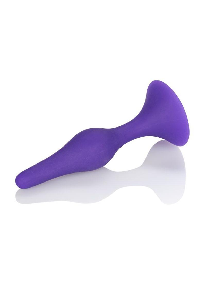 Premium Silicone Butt Plug for Beginners - Booty Call Booty Starter in Purple | Comfortable & Safe Anal Training for Couples & Solo Play