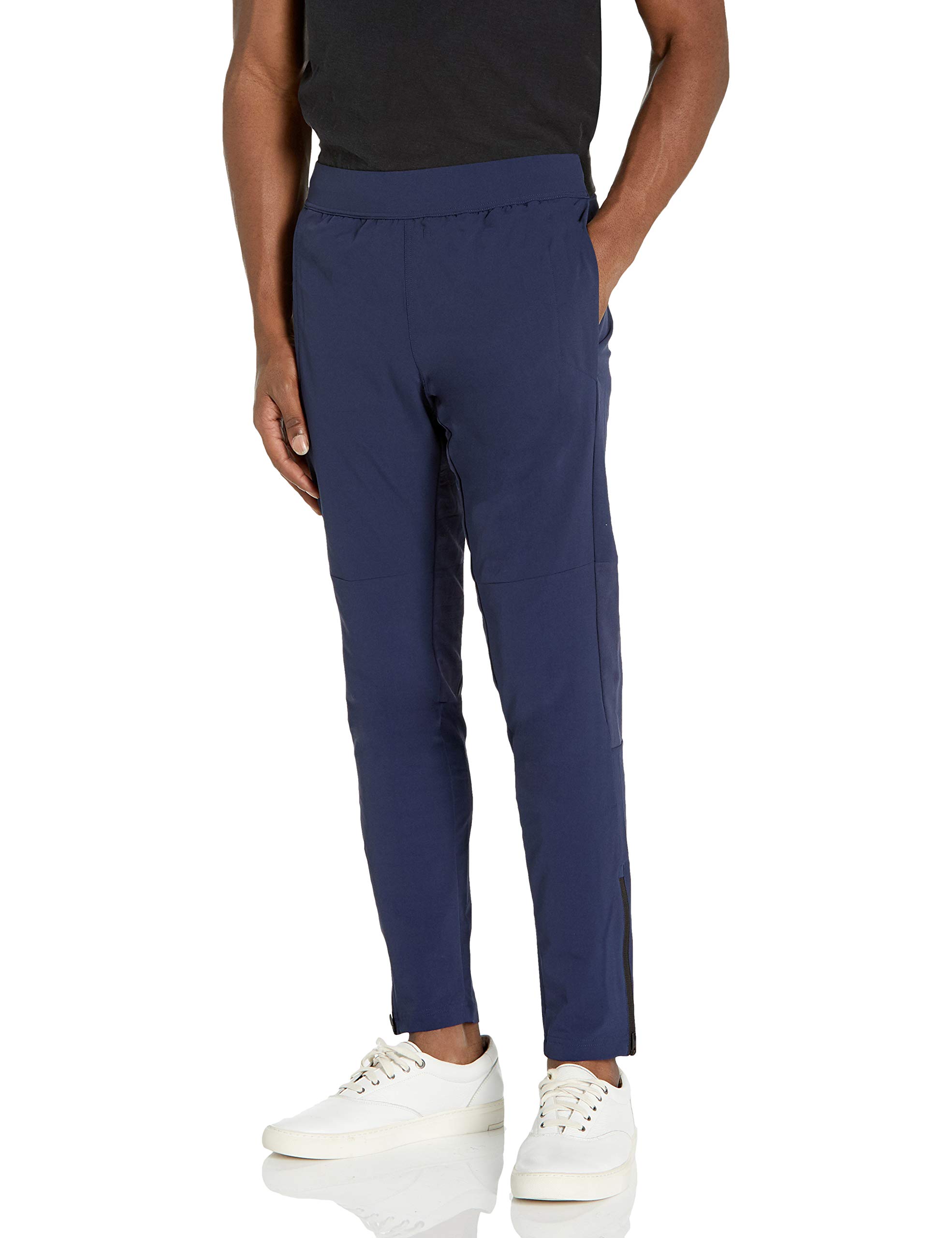 Reebok Men's United by Fitness Woven Pants - Lightweight Athletic Training Joggers for Gym, Running & Casual Wear