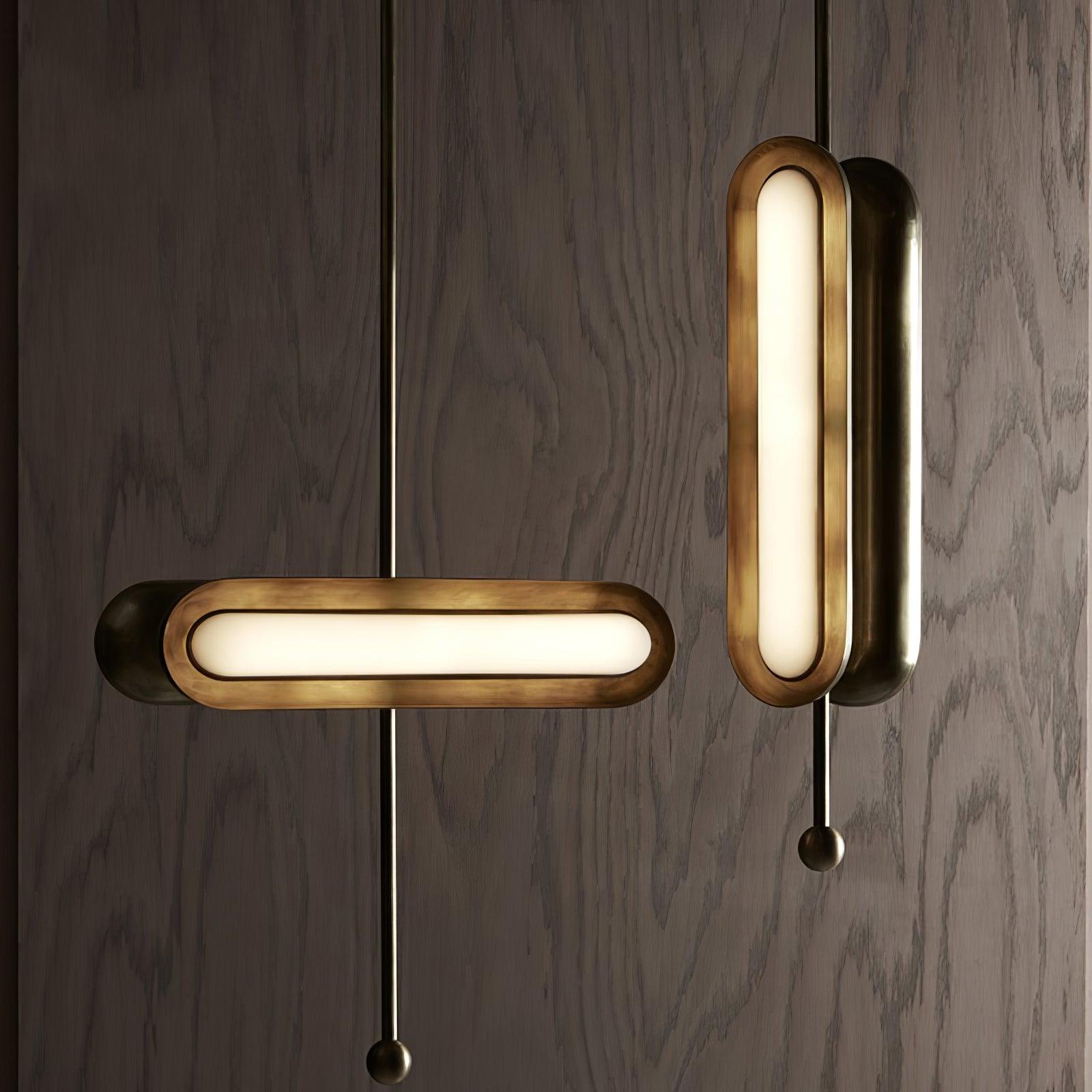 Elegant Crystal Capsule Chandelier - Modern Ceiling Light Fixture for Dining Room, Bedroom & Living Room Decor