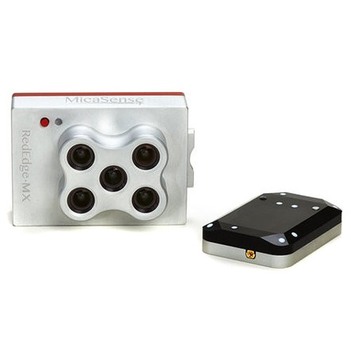 MicaSense RedEdge MX Professional Multispectral Sensor Kit - High Precision Agriculture & Drone Imaging Solution for Crop Monitoring, Plant Health Analysis, and Environmental Research