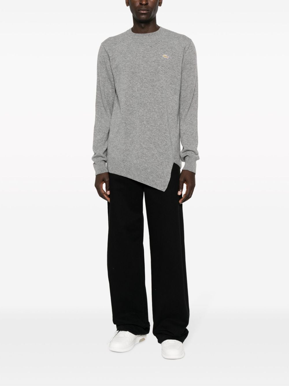 Comme des Garcons Grey Sweater for Men & Women | Stylish Casual Pullover for Fall & Winter Fashion | Perfect for Office, Dating & Travel