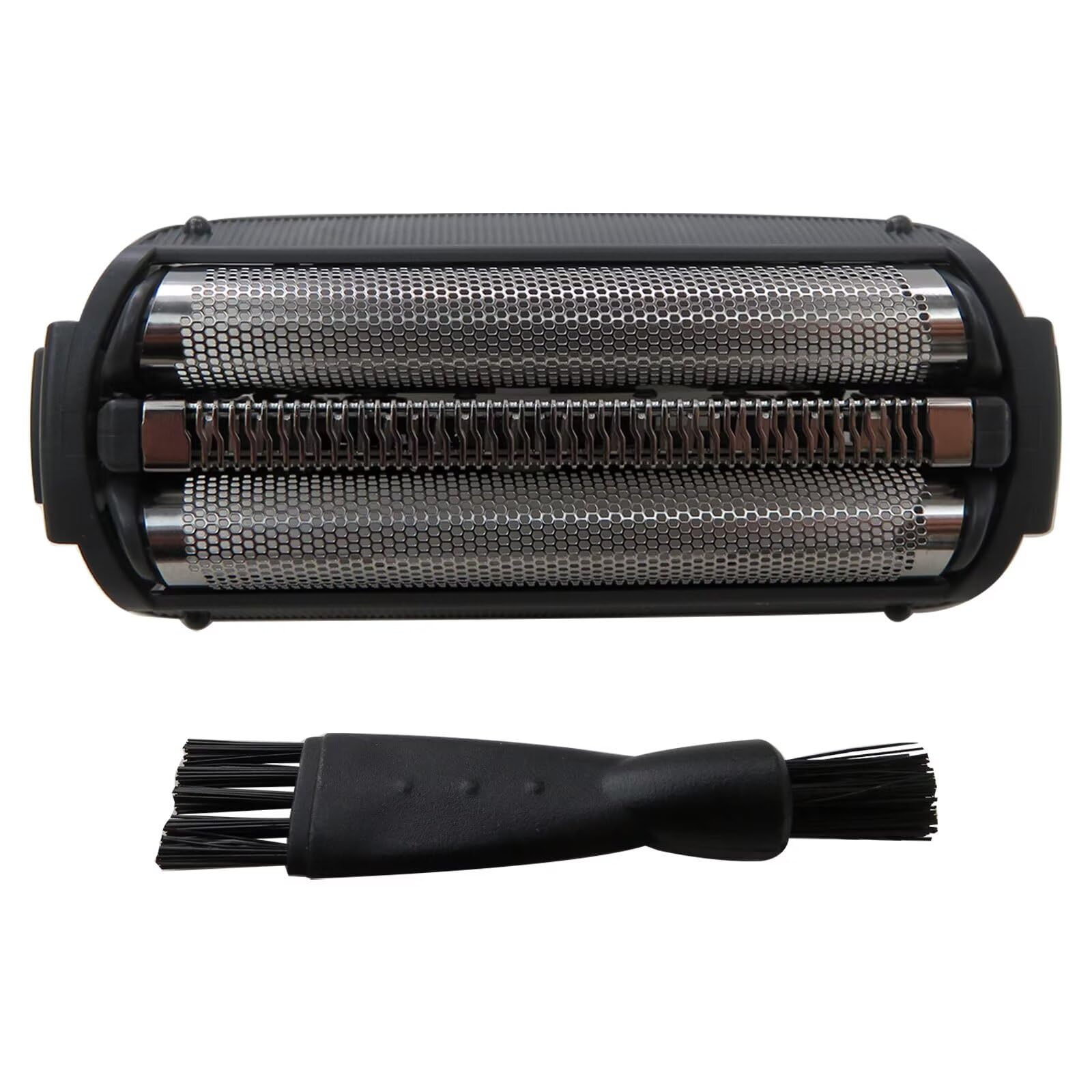 Panasonic ES-RL21 ES-RT30 ES-RT40 Replacement Outer Foil & Clean Brush - Compatible with ES-RL40, ES-RT50, ES-RT60, ES-RT81, ES-RT51 Shavers - Men's Electric Razor Replacement Parts for Smooth Shaving at Home or Travel