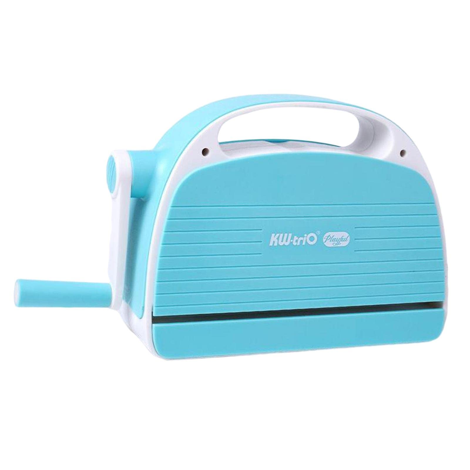Newmind Portable Craft Paper Cutter Embossing Machine - DIY Card Making, Scrapbooking & Embossing Decor Tool - Easy Operation Blue - Perfect for Greeting Cards, Wedding Invitations & Home Decor Projects