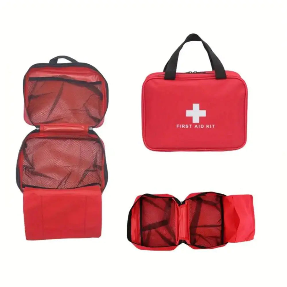 173-Piece Large First Aid Kit - Comprehensive Emergency Medical Supplies for Outdoor Adventures, Camping, Hiking & Home Safety Use | Perfect for Travel, Car, Workplace & Family Emergency Preparedness