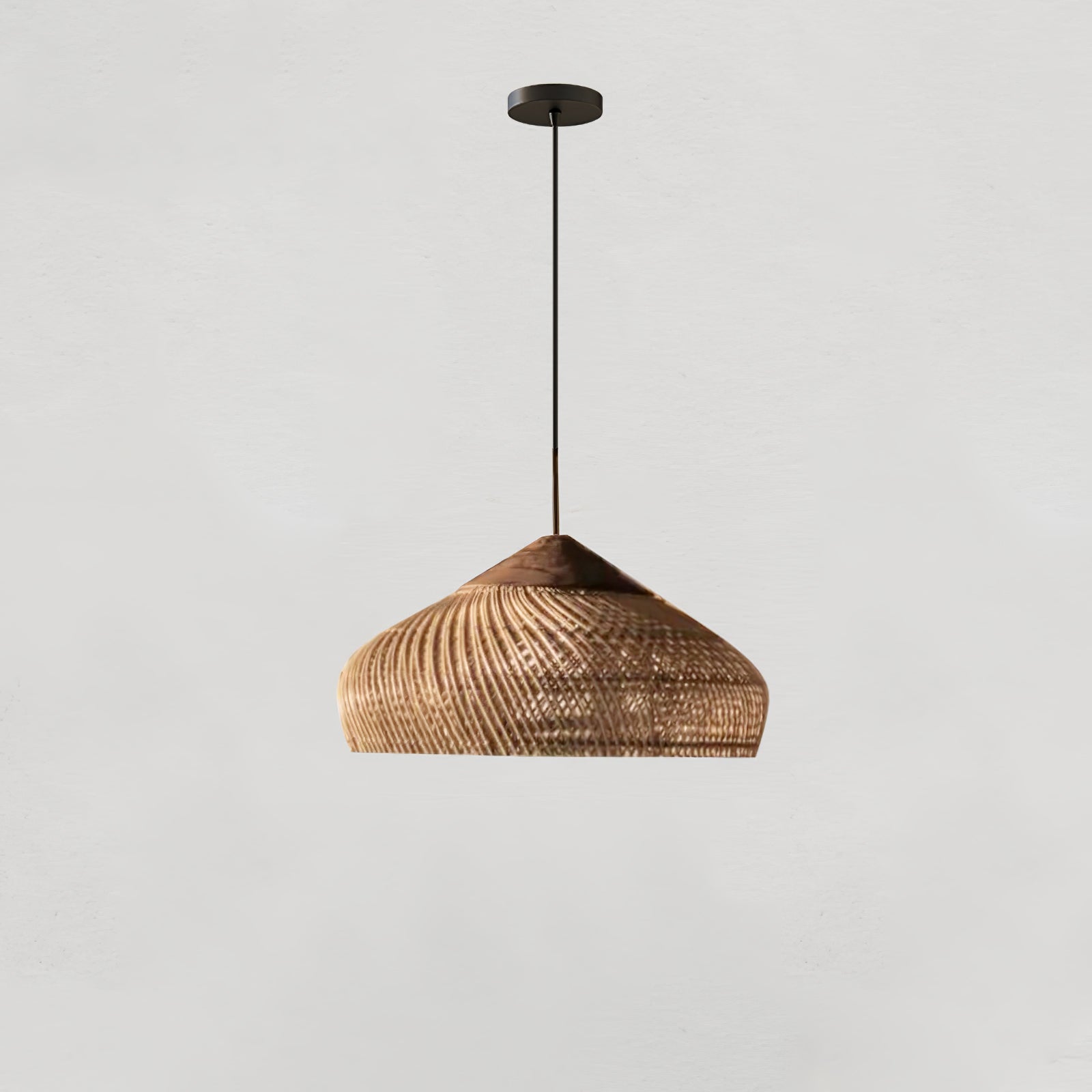 Natural wood & Natural rattan