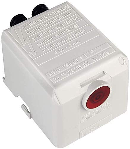 Riello 40G Oil Burner Control Box - 530SE Flame Detector Sensor with Ignitor & Primary Relay | Compatible with Riello 40G Oil Burner Controller & Electric Eye | Ideal for Home Heating Systems & Industrial Boilers