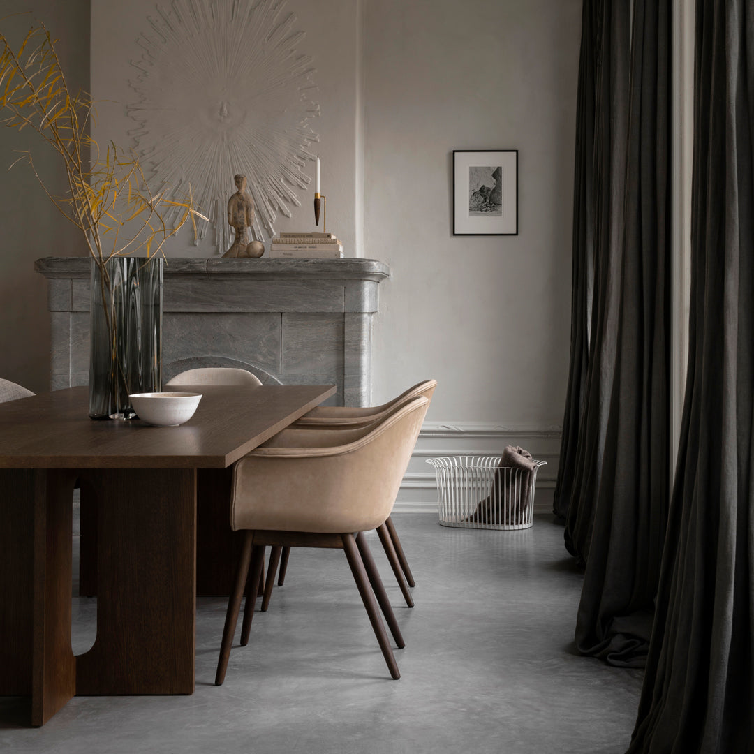 Stylish Androgyne Rectangular Dining Table - Modern & Durable for Home, Restaurant, or Office Use