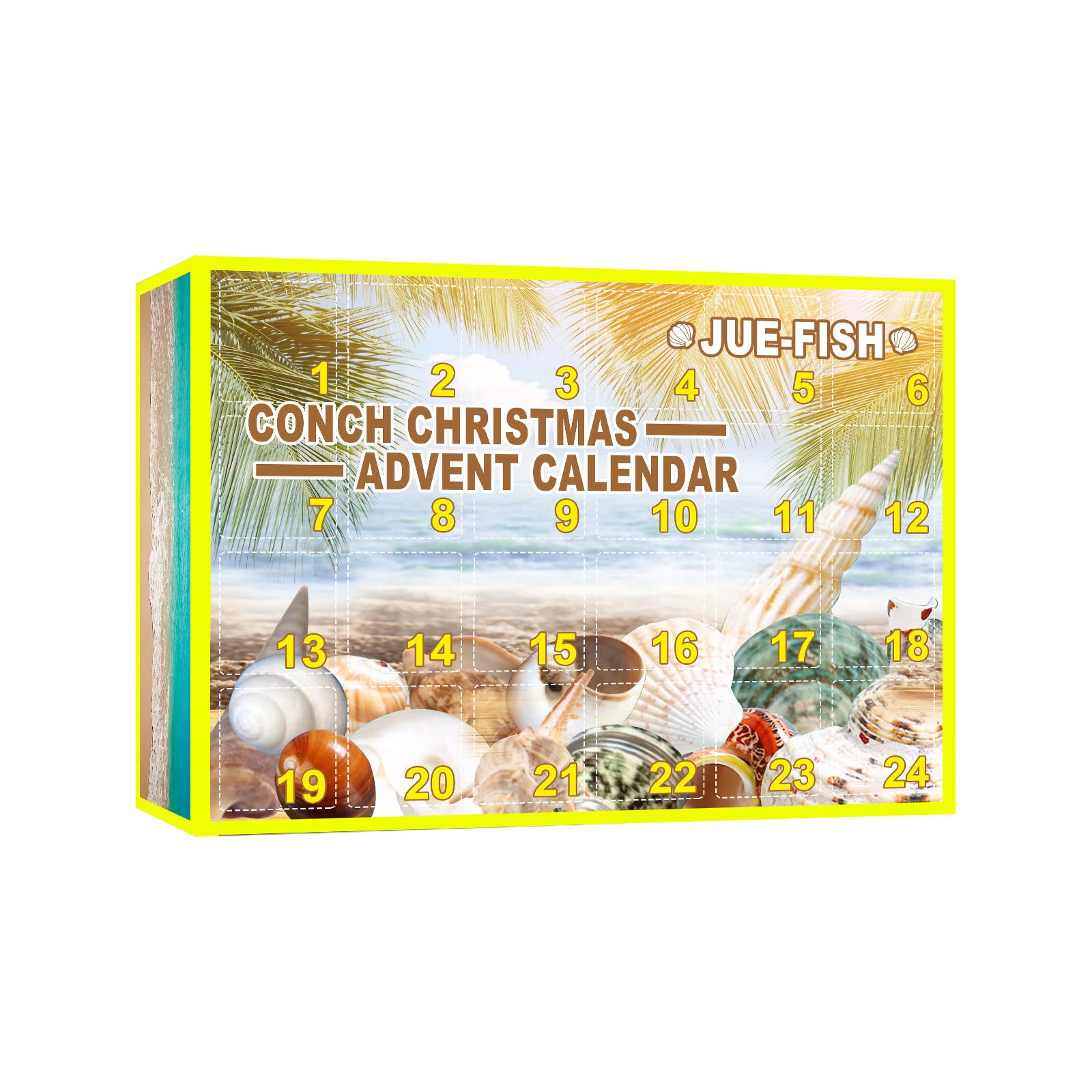 2021 Christmas Countdown Calendar - Festive Holiday Advent Calendar with Treasure Chest - Perfect for Home Decor, Office, and Gift Giving During the Holiday Season