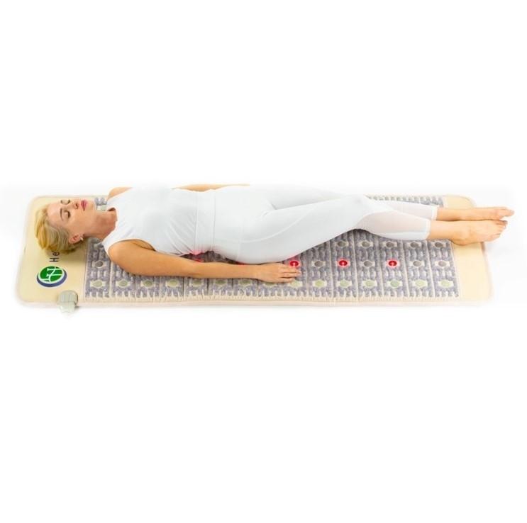 Premium Full-Sized TAJ Gemstone Yoga Mat with 5 Natural Healing Therapies - Perfect for Hot Yoga, Meditation & Home Workouts