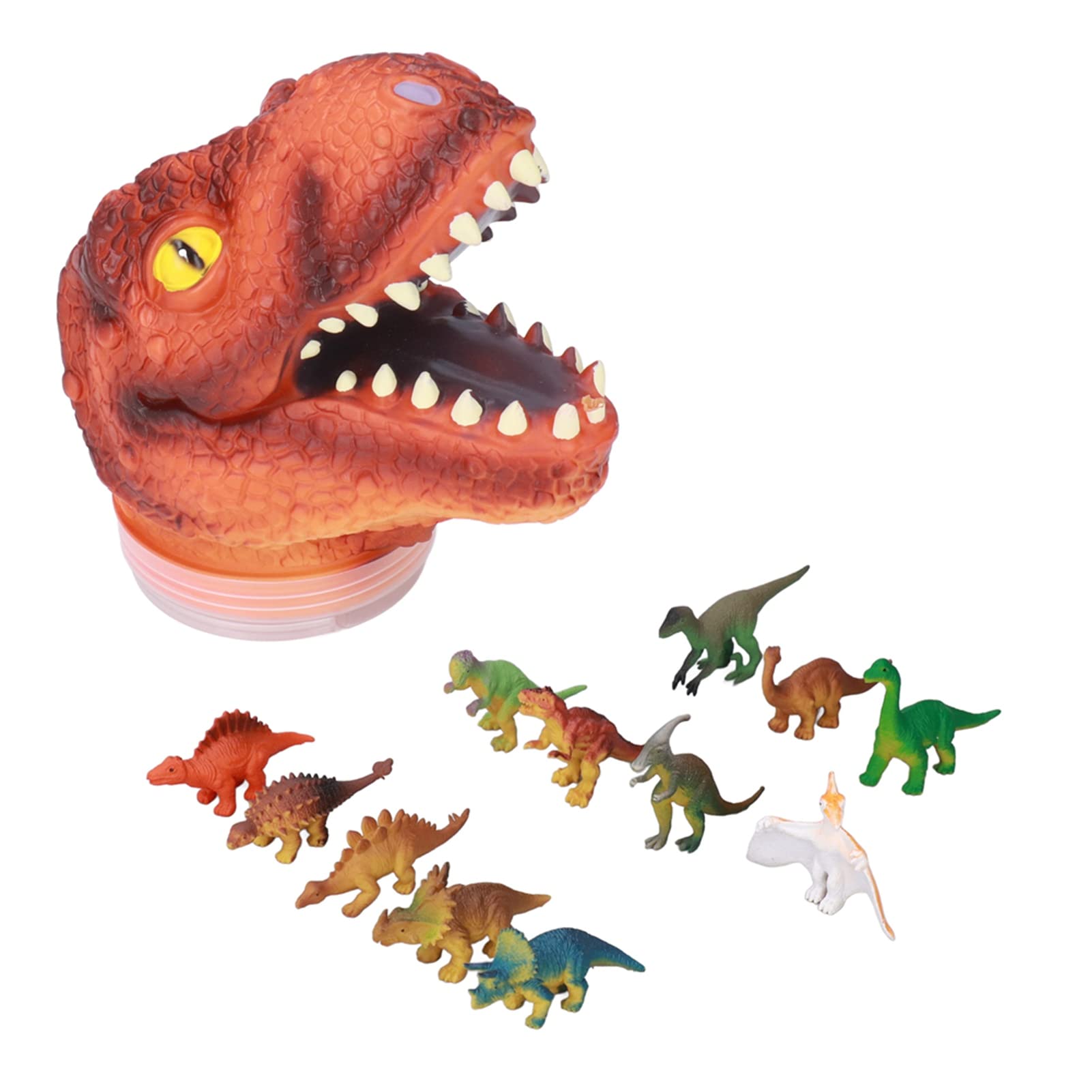 Realistic Latex Dinosaur Hand Puppets - Soft Rubber Interactive Dino Toy for Kids | Perfect for Imaginative Play, Storytelling & Party Games | Gift for Children's Birthday & Educational Role-Playing