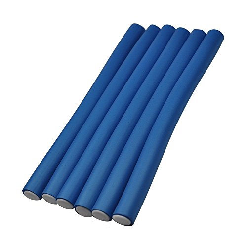 Annie 10-Inch Long Flexible Twist-Flex Hair Roller Rods - 9/16