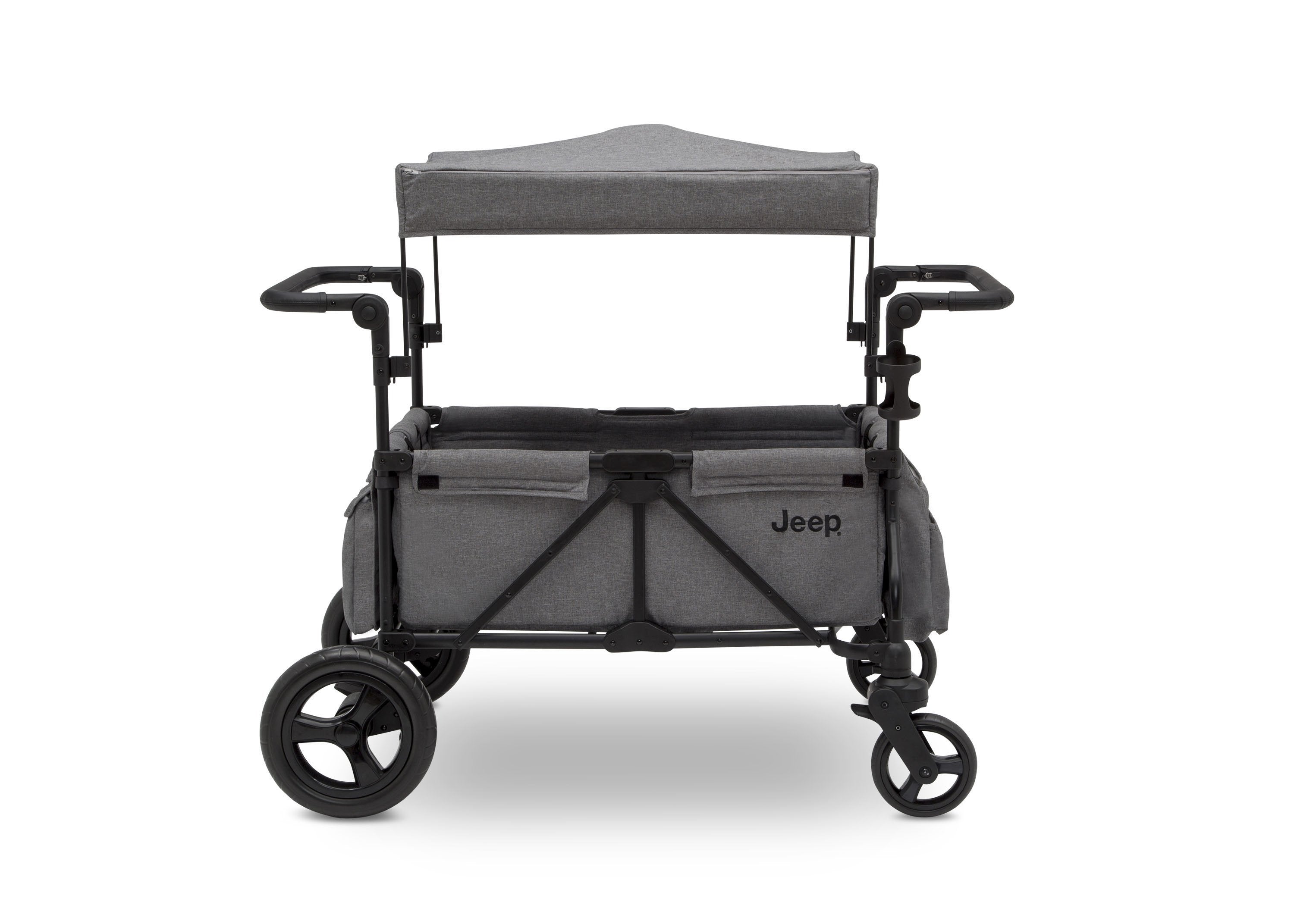 Jeep Wrangler Stroller Wagon - All-Terrain Baby Stroller & Utility Cart for Outdoor Adventures, Beach Trips, and Family Outings