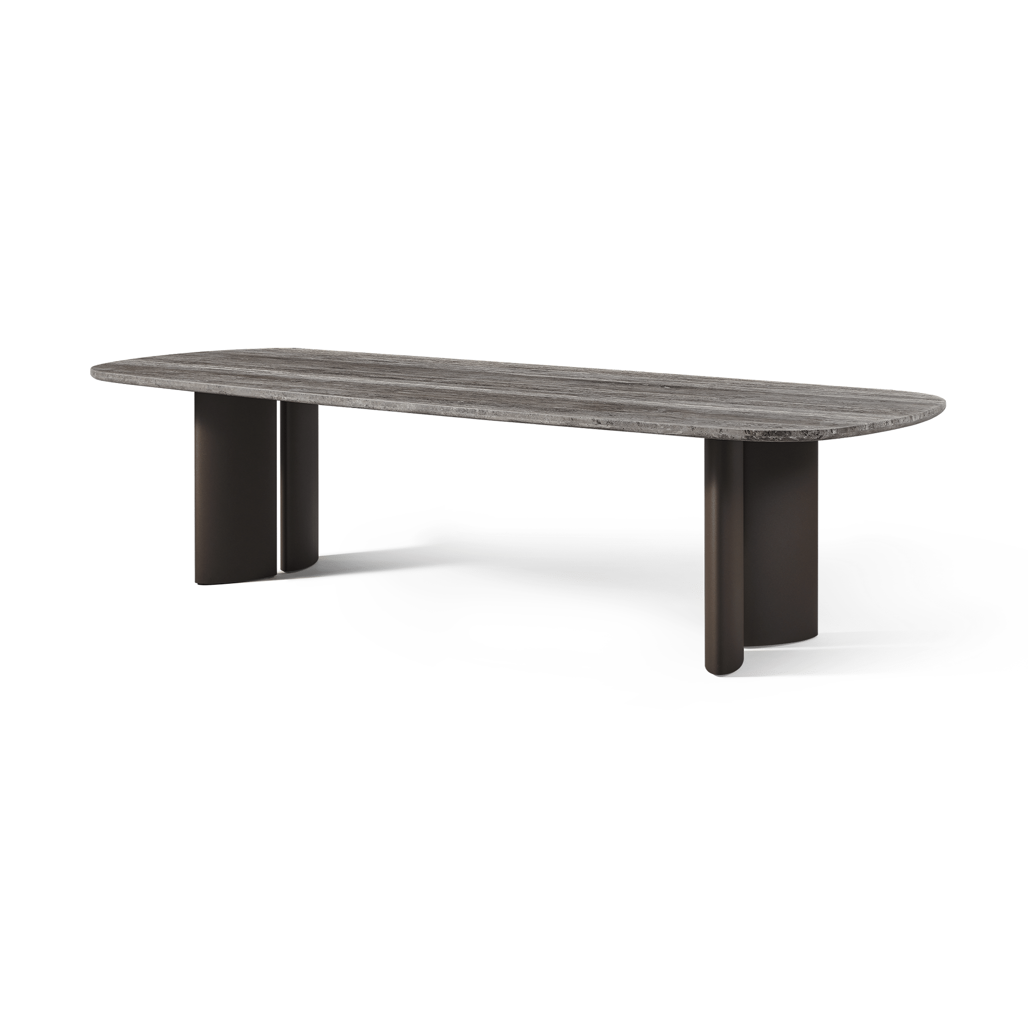 Newport 108-Inch Aluminum Outdoor Dining Table – Durable & Weather-Resistant for Patio, Garden, and Poolside Entertaining