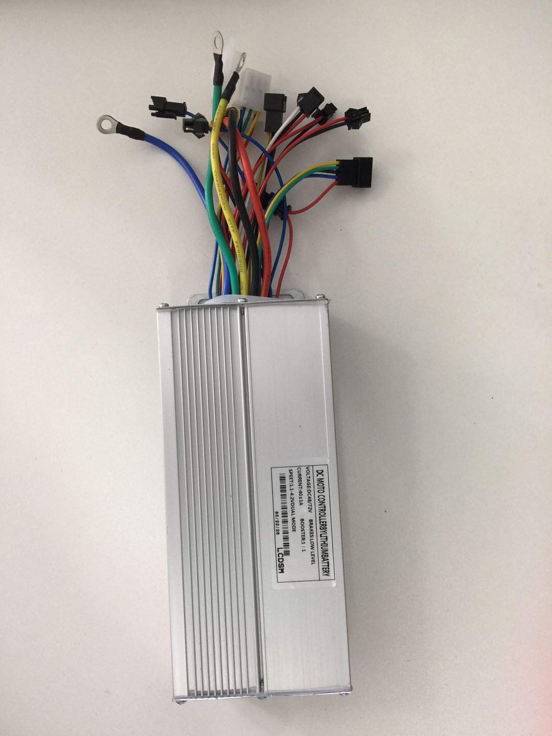 72V 40A Brushless DC Motor Controller - Intelligent Dual Mode E-Bike Speed Controller for 2000W Electric Bike Conversion Kit | Perfect for Commuting, Off-Road & DIY E-Bike Projects
