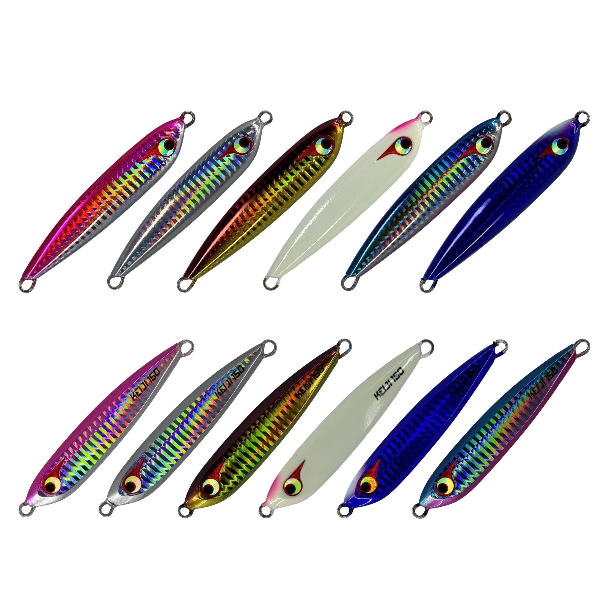 Bozles TG Keiji 150g Tungsten Slow Jigs - Premium Saltwater Fishing Lures for Deep Sea & Ice Fishing | Slow Pitch Jigging Lures for Bass, Tuna & Snapper